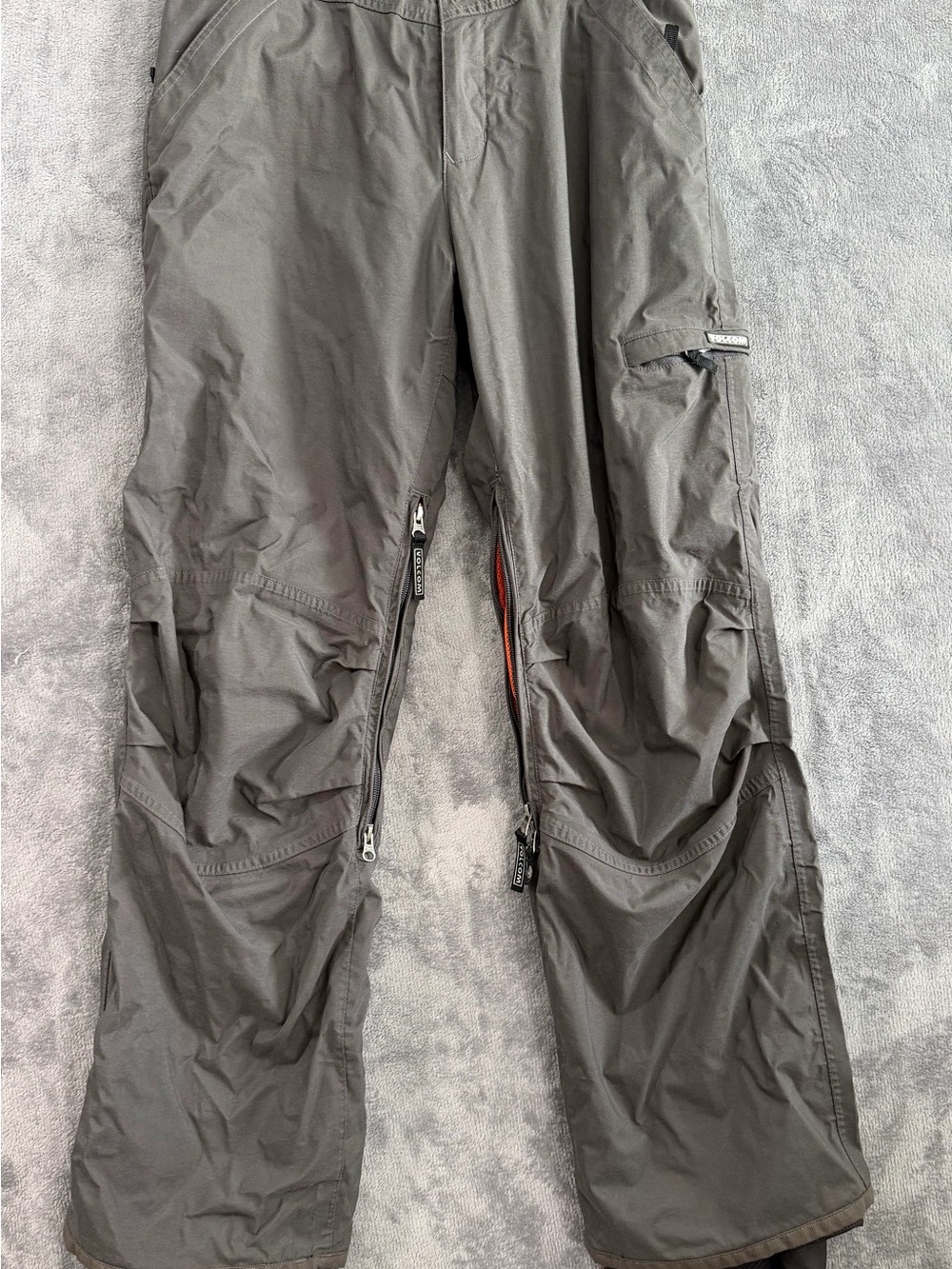 Volcom Mon Mothma Women’s Small Gray Snowboard Ski Pants Insulated Snow